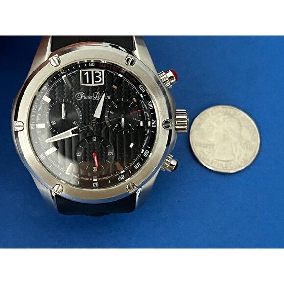 Pierre Laurent Mens Performance Chronograph Stainless Watch 26114w - Picture 13 of 16